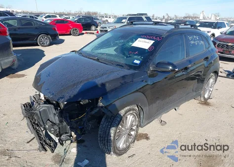 2021 Hyundai Kona Sel from USA, damaged, VIN KM8K22AA9MU706173
